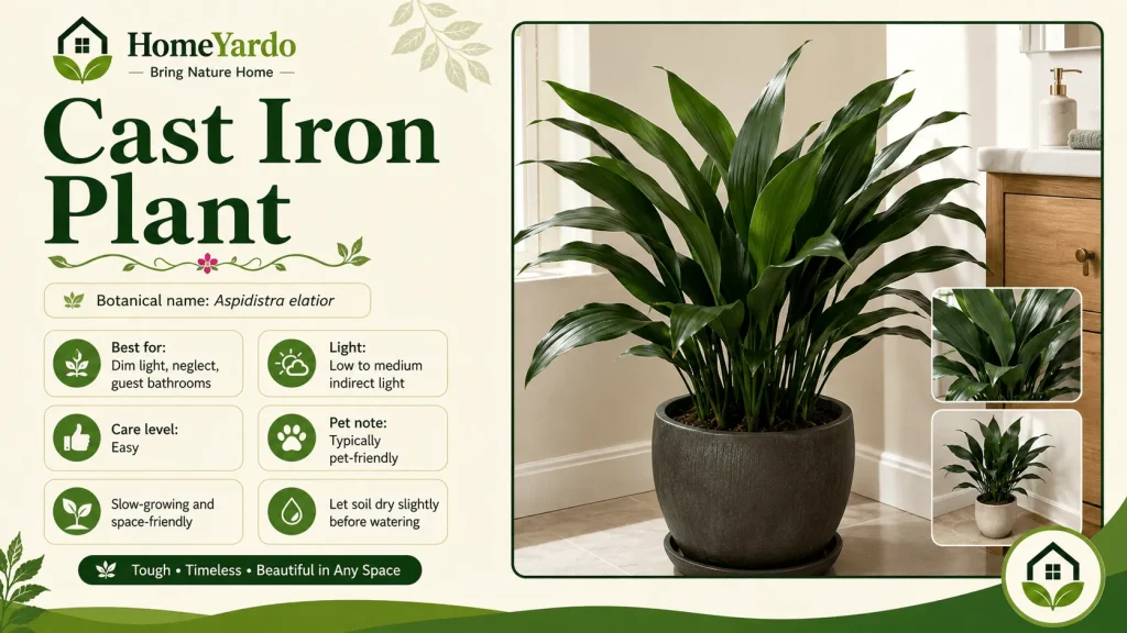 19. Cast Iron Plant