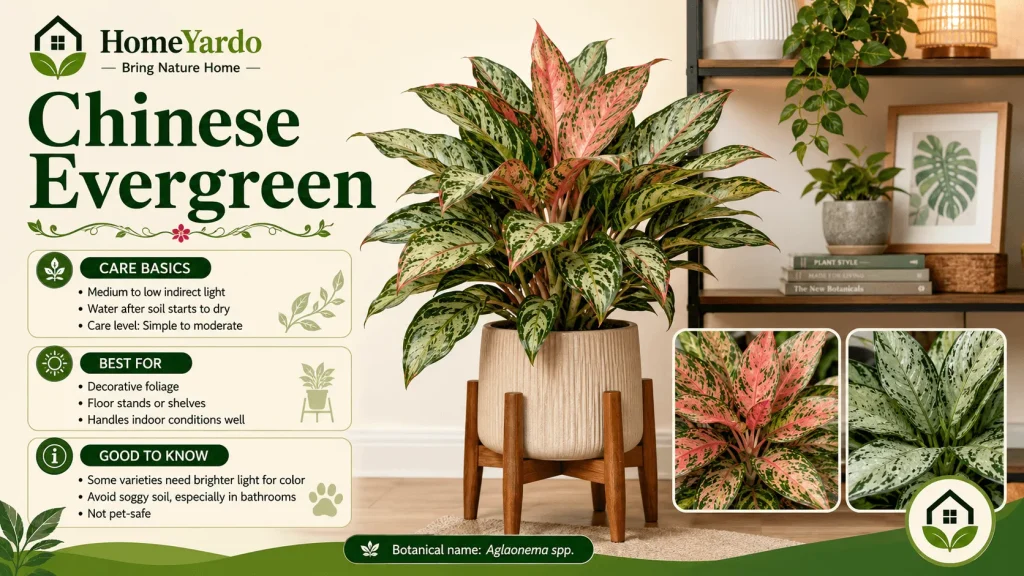 15. Chinese Evergreen