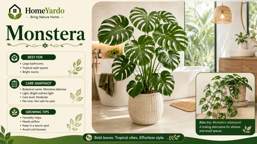 12. Monstera