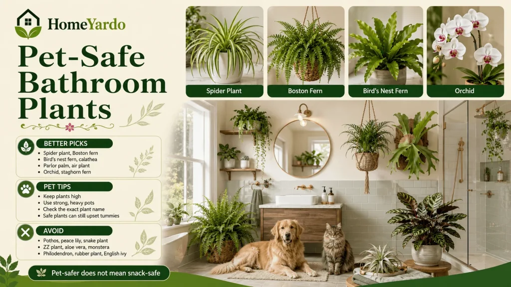 Pet-Safe Bathroom Plants