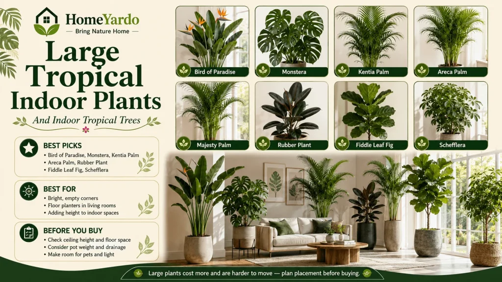 Large Tropical Indoor Plants And Indoor Tropical Trees
