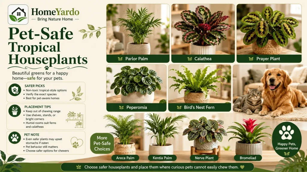 Pet-Safe Tropical Houseplants