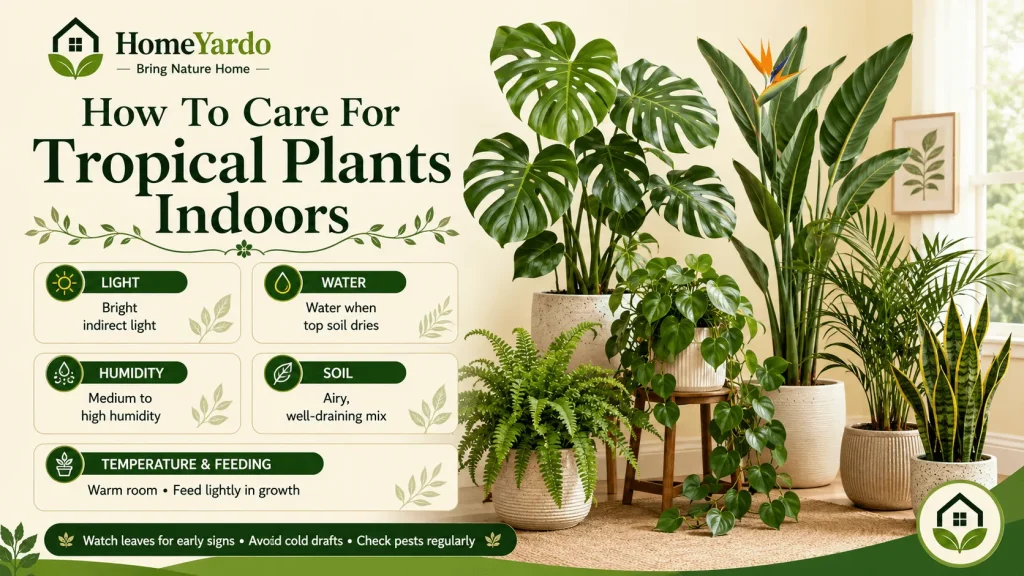 How To Care For Tropical Plants Indoors