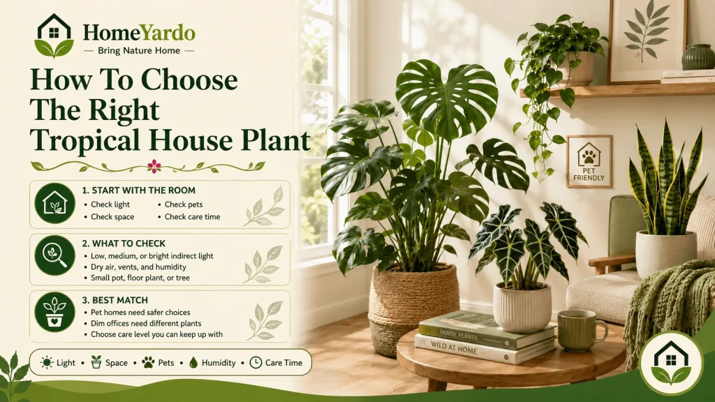 How To Choose The Right Tropical House Plant