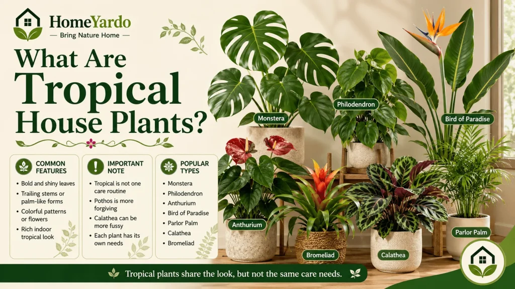 What Are Tropical House Plants?
