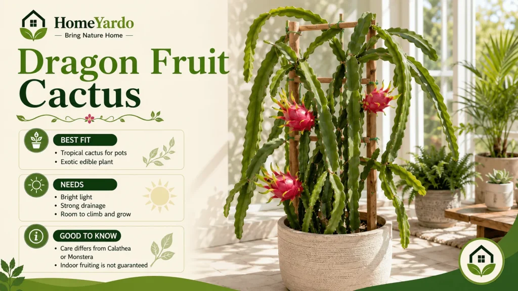 Honorable Mention: Dragon Fruit Cactus