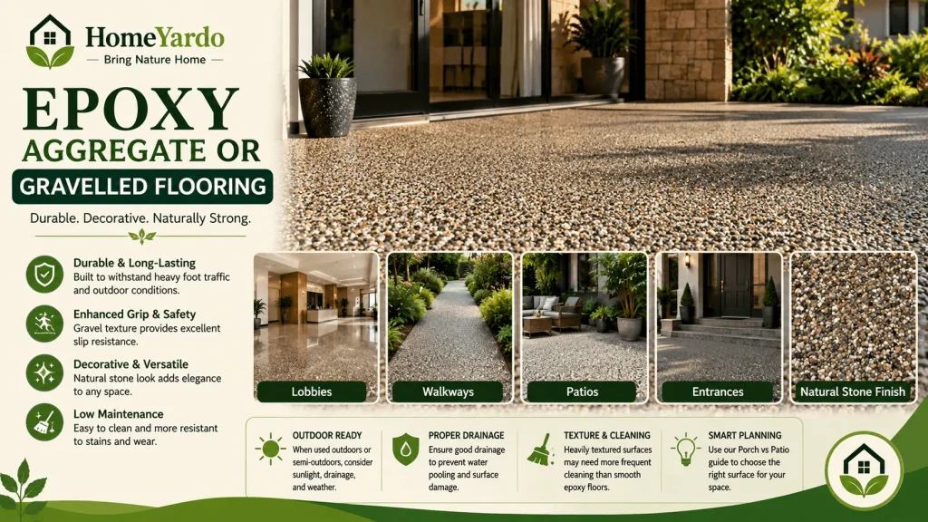 Epoxy Aggregate Or Gravelled Flooring