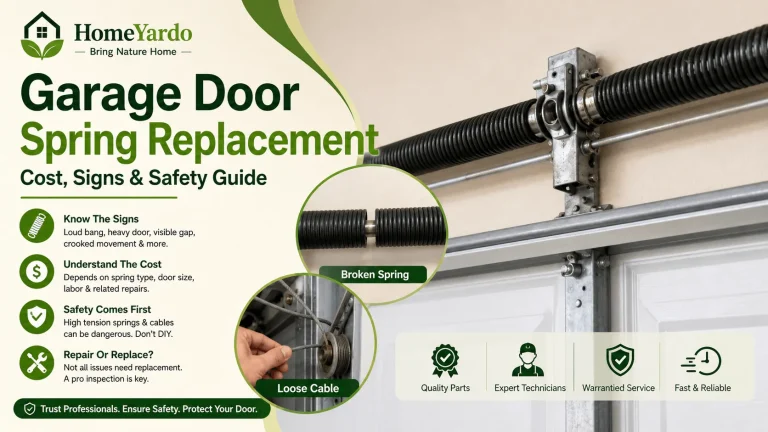 garage door spring replacement