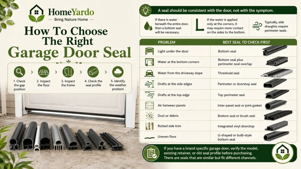 How To Choose The Right Garage Door Seal