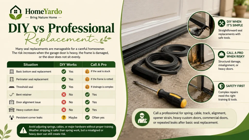 DIY vs Professional Replacement