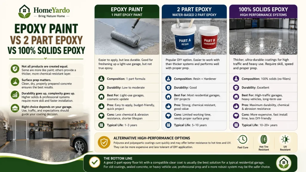 Epoxy Paint Vs 2 Part Epoxy Vs 100 Percent Solids Epoxy