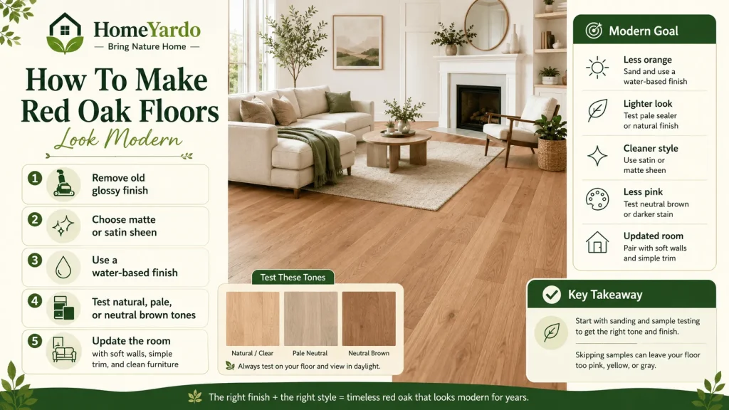 How To Make Red Oak Look Like White Oak