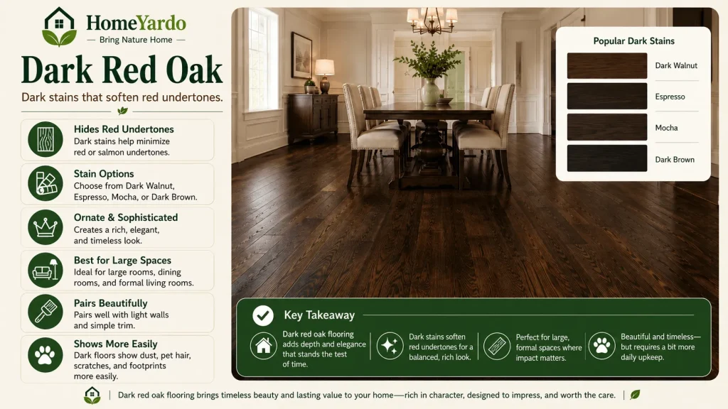 Dark Red Oak