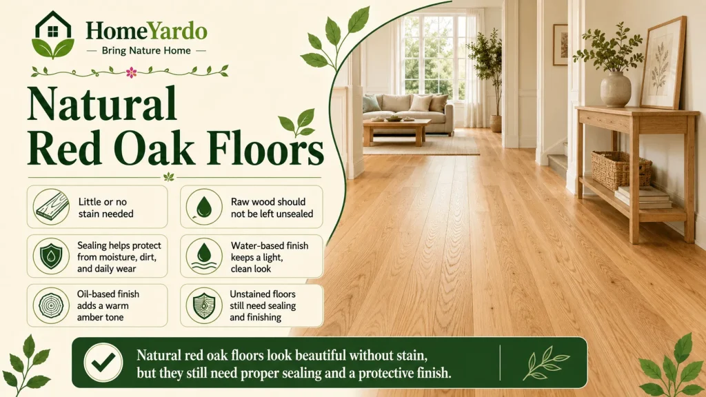 Natural Red Oak Floors