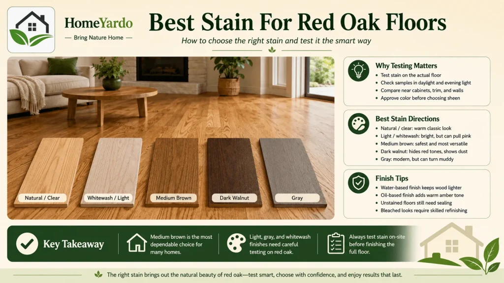 Best Stain For Red Oak Floors
