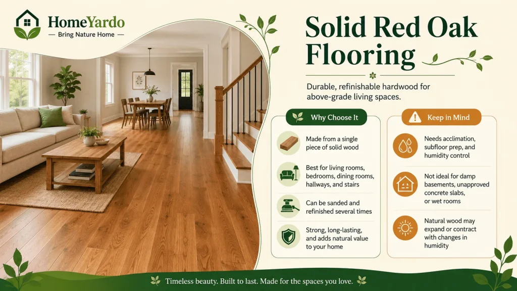 Solid Red Oak Flooring