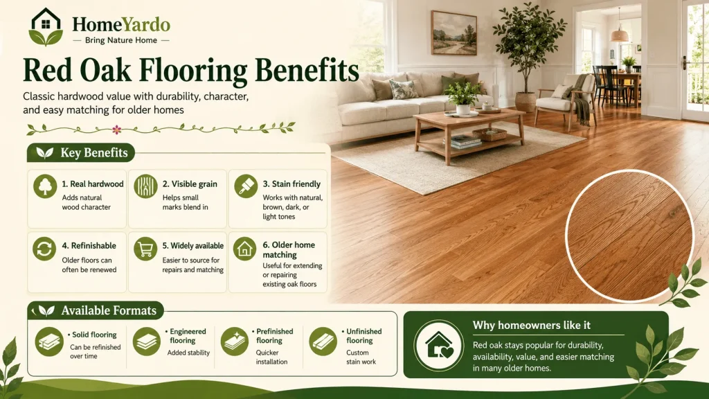 Red Oak Flooring Benefits