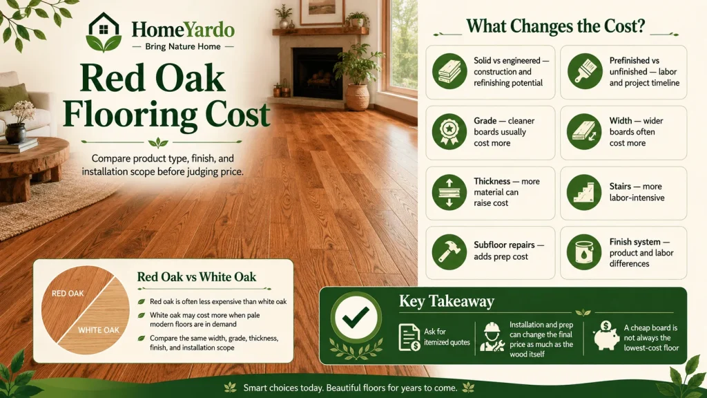 Red Oak Flooring Cost