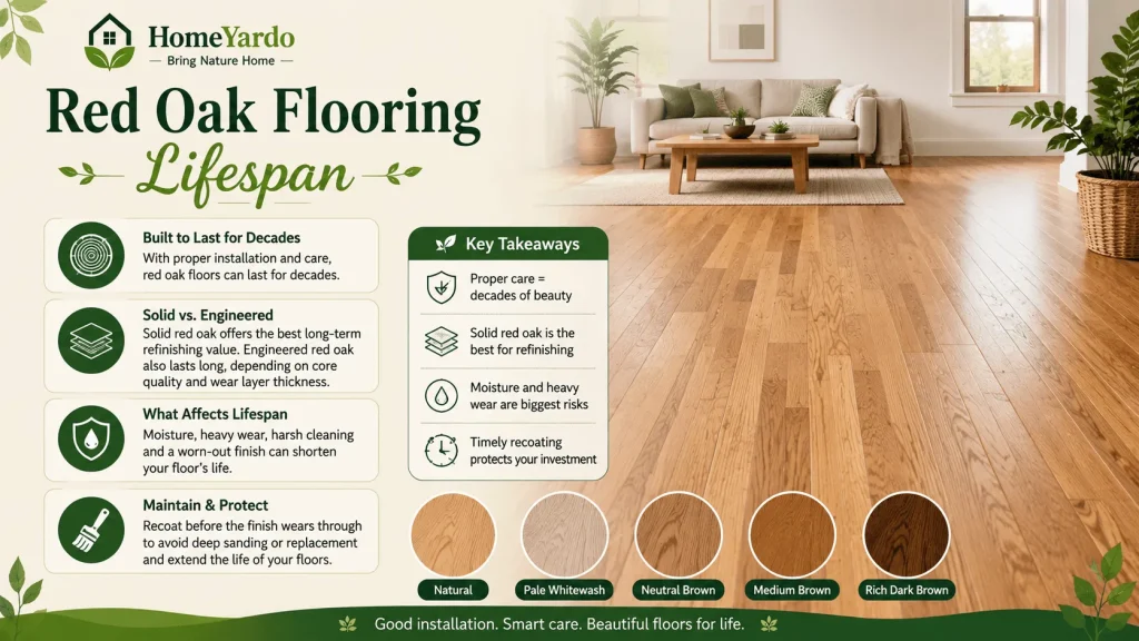 Red Oak Flooring Lifespan