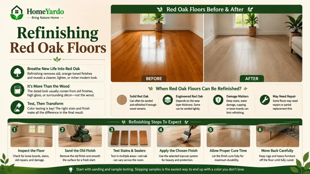 Refinishing Red Oak Floors