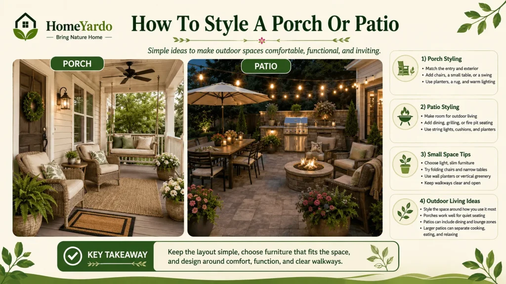 How To Style A Porch Or Patio