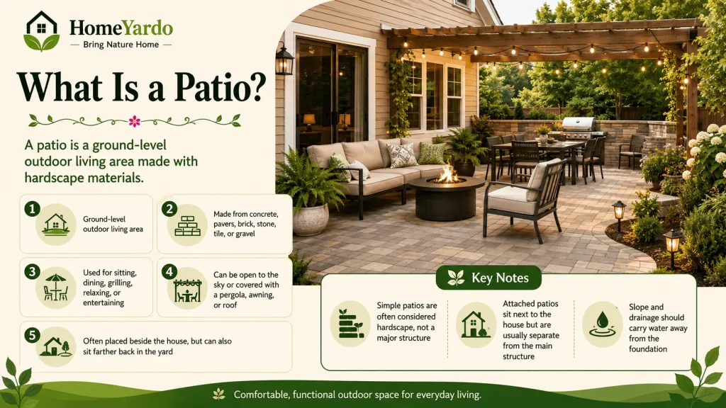 What Is A Patio?