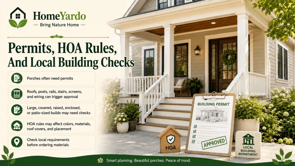 Permits, HOA Rules, And Local Building Checks