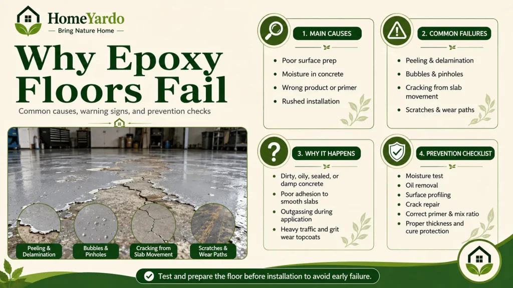 Why Epoxy Floors Fail