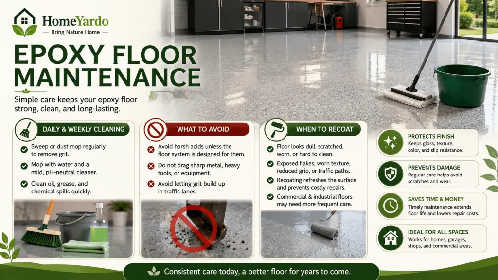 Epoxy Floor Maintenance