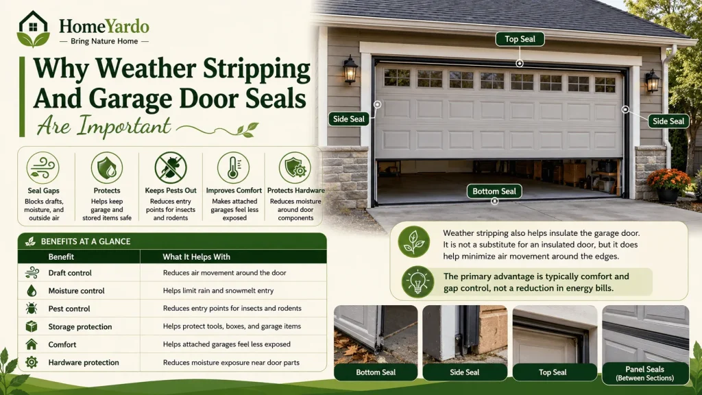 garage door weather stripping: Why Weather Stripping And Garage Door Seals Are Important