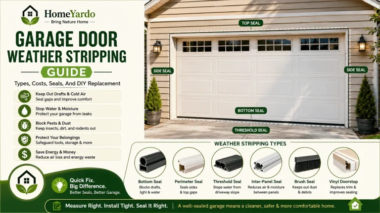 garage door weather stripping