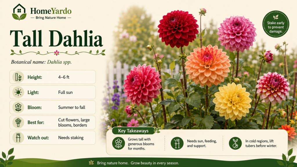 Tall Dahlia