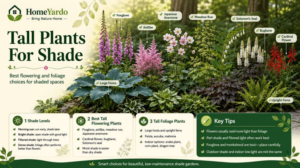 Tall Plants For Shade
