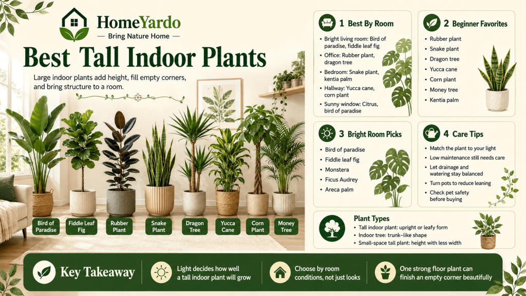 Best Tall Indoor Plants