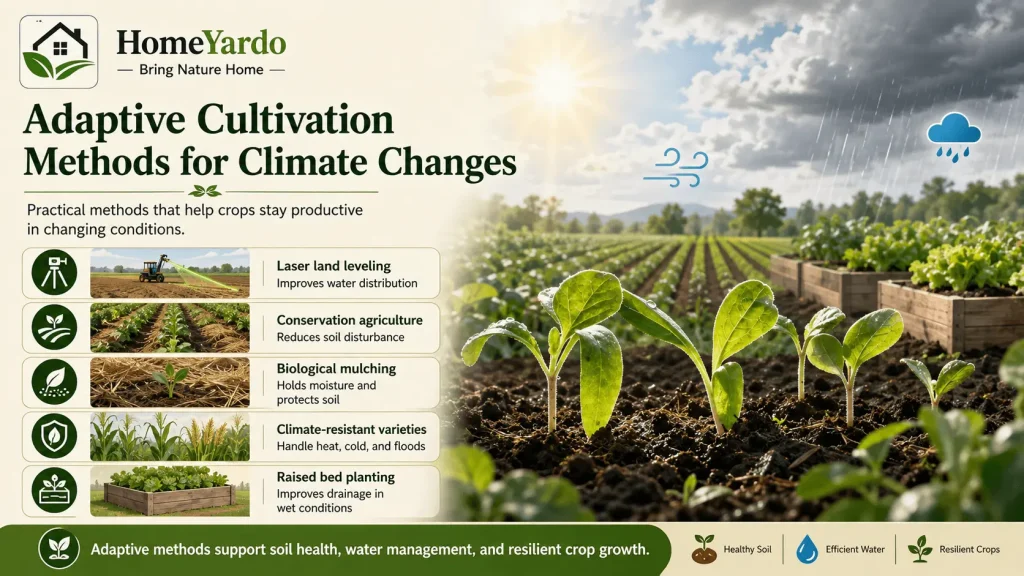 Adaptive Cultivation Methods for Climate Changes