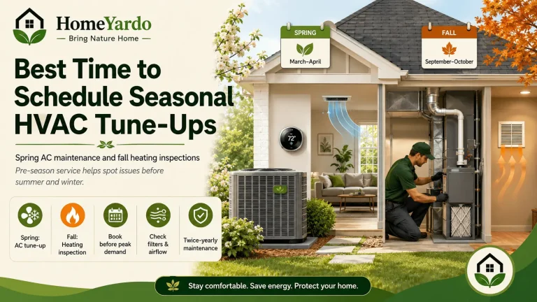 Best Time to Schedule Seasonal HVAC Tune-Ups and Maintenance
