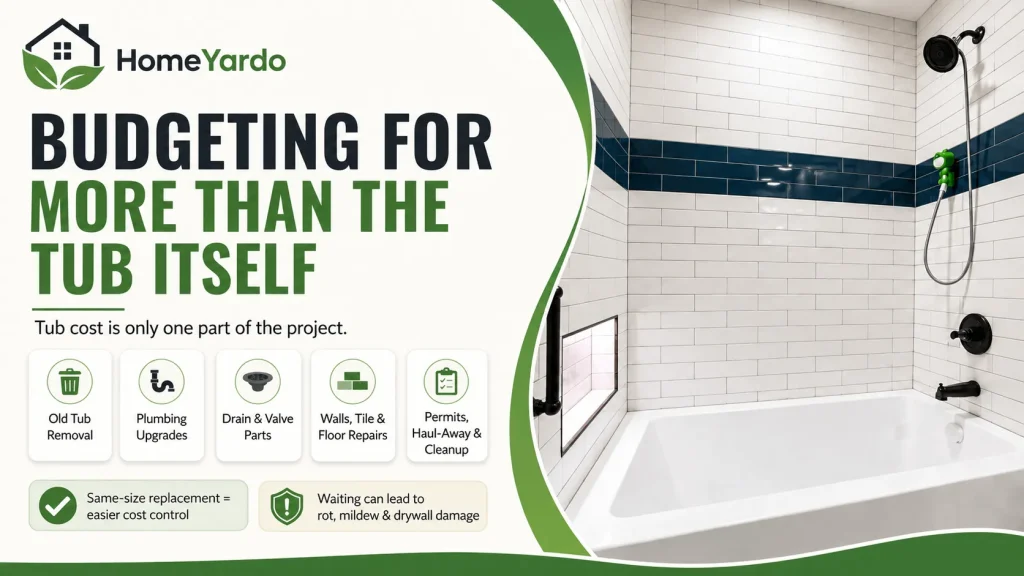 Budgeting for More Than the Tub Itself