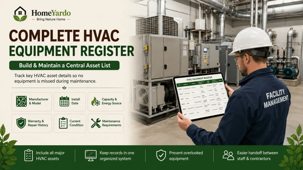 Build and Maintain a Complete HVAC Equipment Register