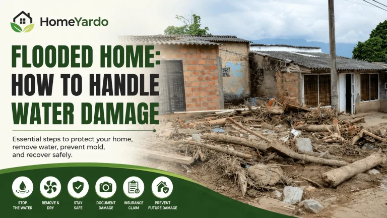Flooded Home How to Handle Water Damage