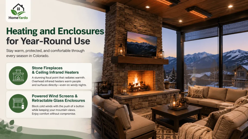 Heating and Enclosures for Year-Round Use