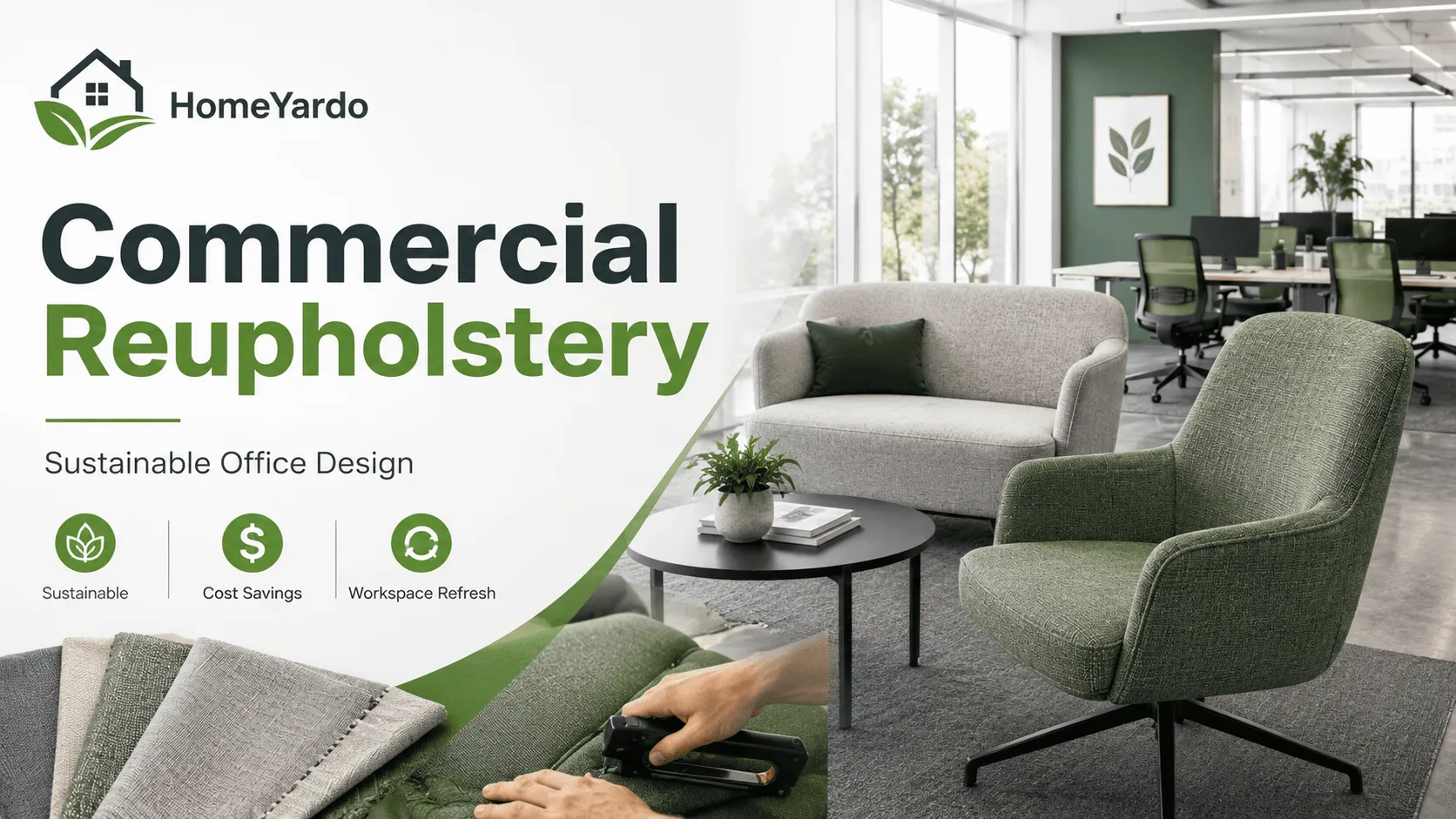 How Commercial Reupholstery Is the Future of Office Design