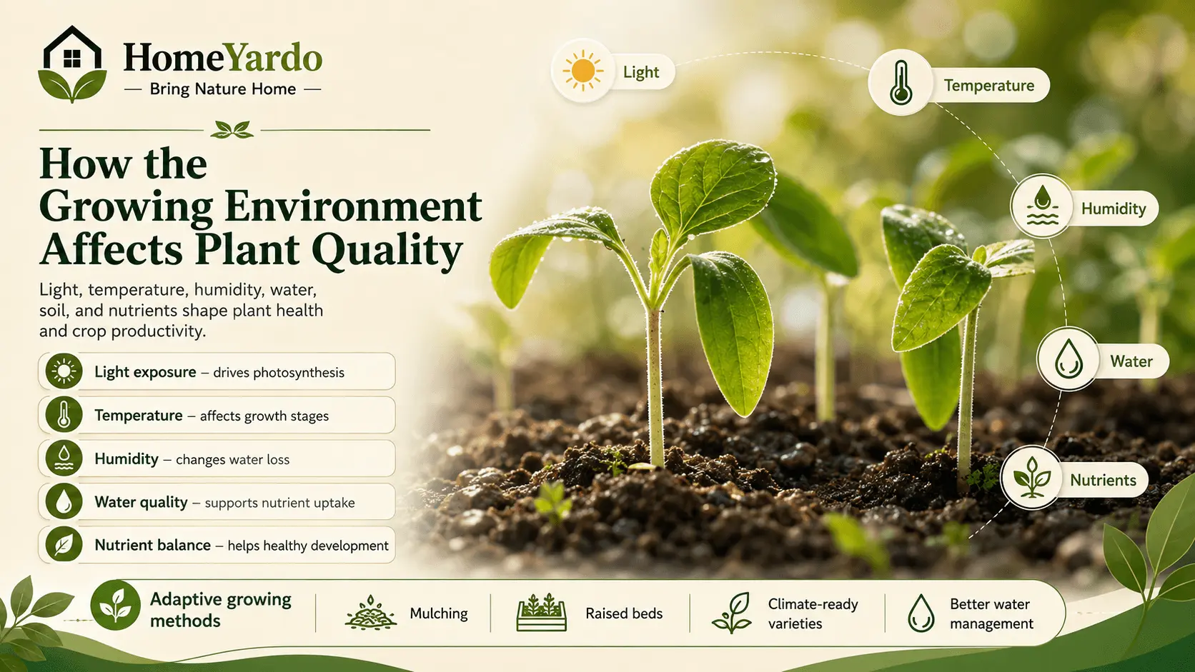 How Does the Growing Environment Affect Plant Quality