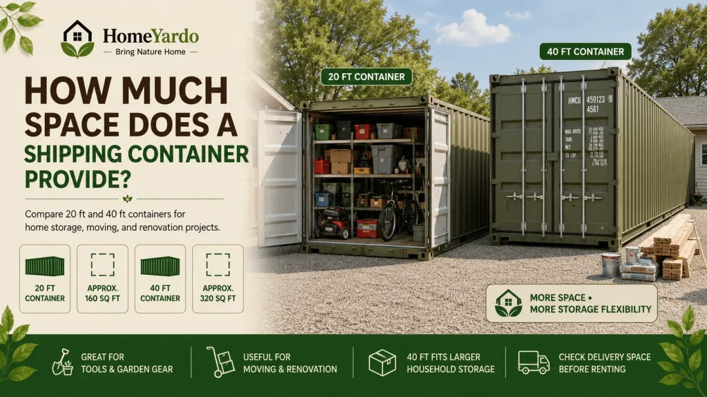 How Much Space Does a Shipping Container Provide