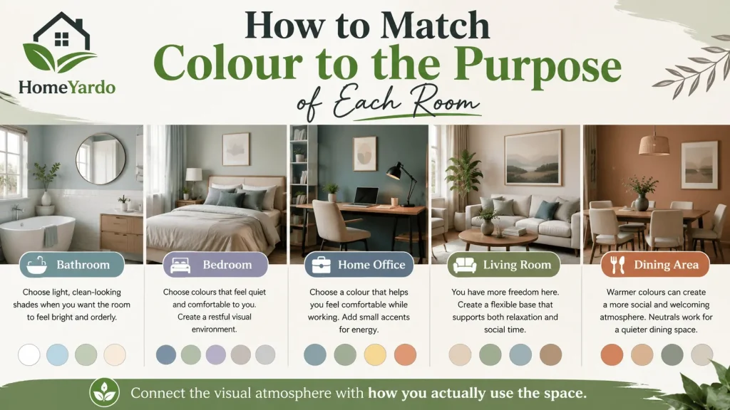 How to Match Colour to the Purpose of Each Room