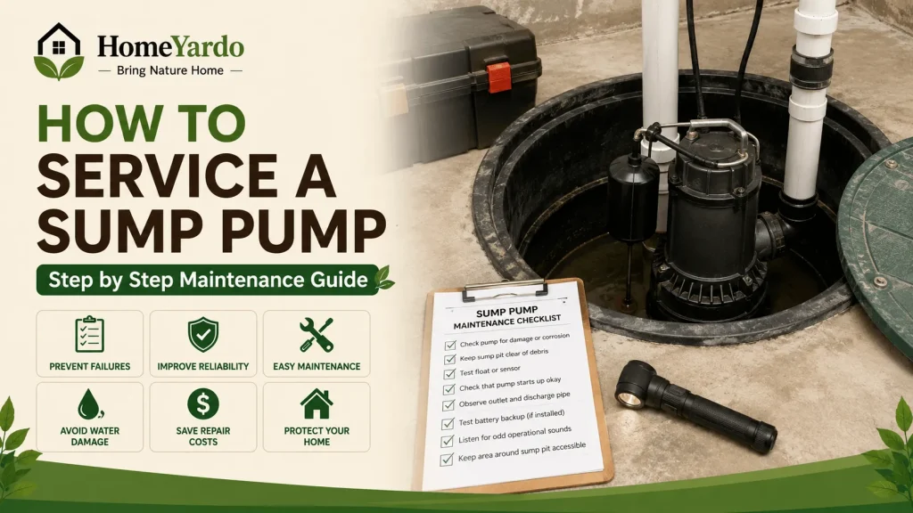 How to Service a Sump Pump