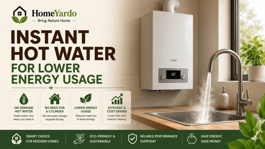 Instant Hot Water for Lower Energy Usage