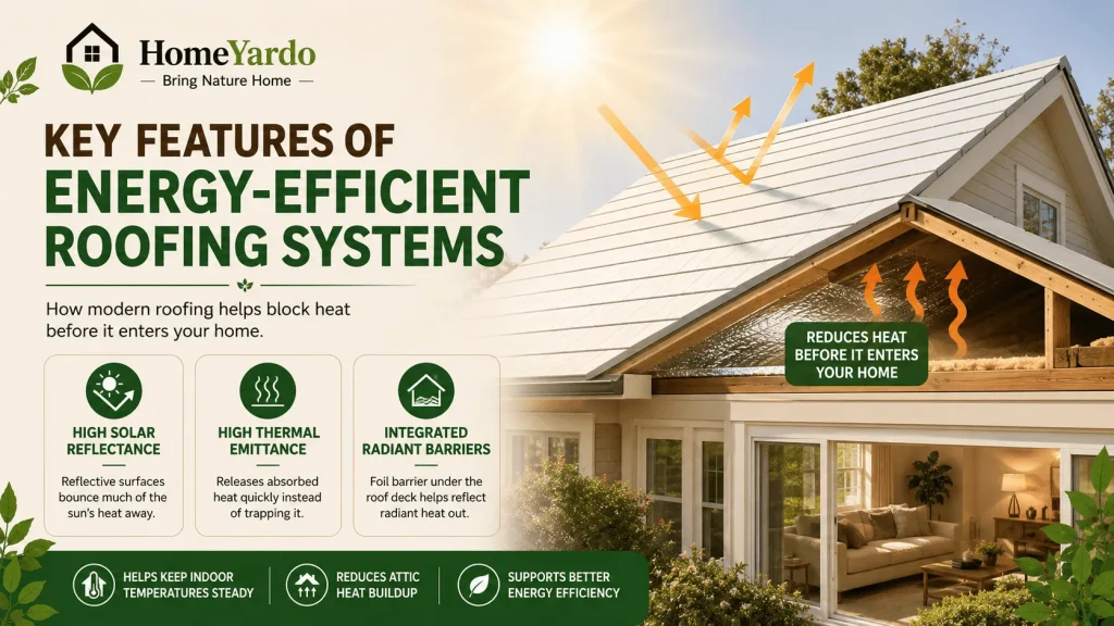 Key Features of Energy-Efficient Roofing Systems