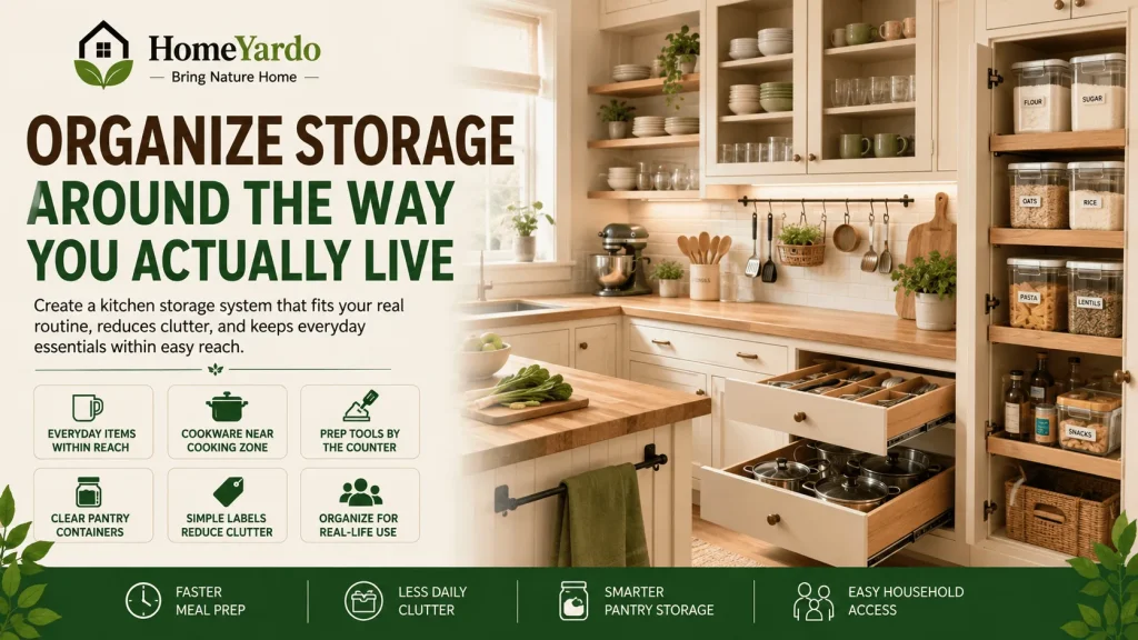 Organize Storage Around the Way You Actually Live