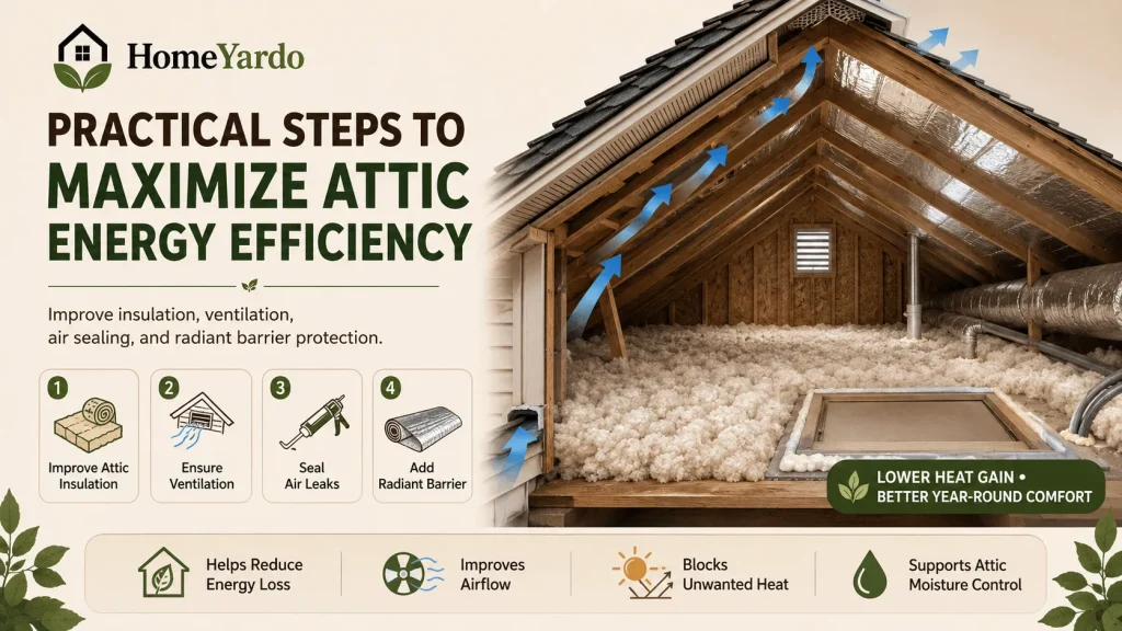 Practical Steps to Maximize Attic Energy Efficiency