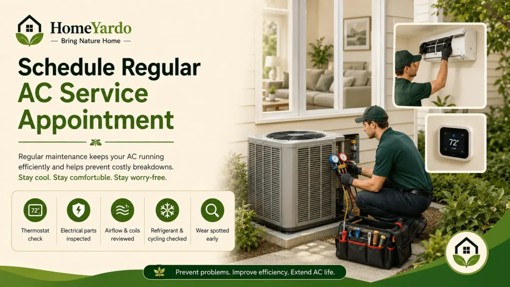 Schedule Regular AC Service Appointment
